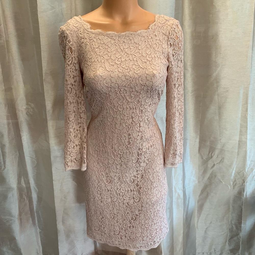 Adrianna Papell Evening Lace Cocktail Dress
